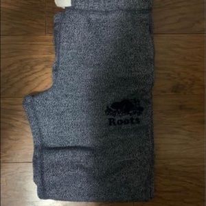 Boys size 12 navy roots track pants